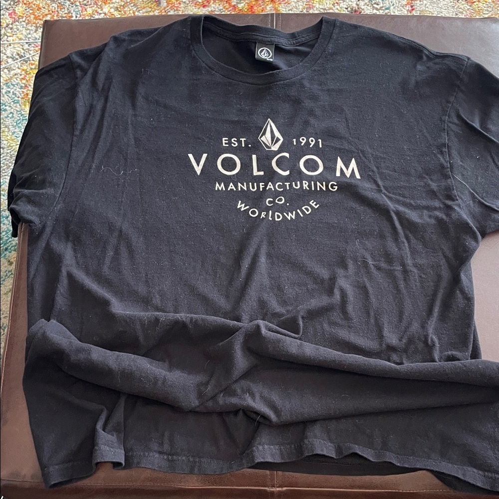 Volcom Black Graphic Tee
